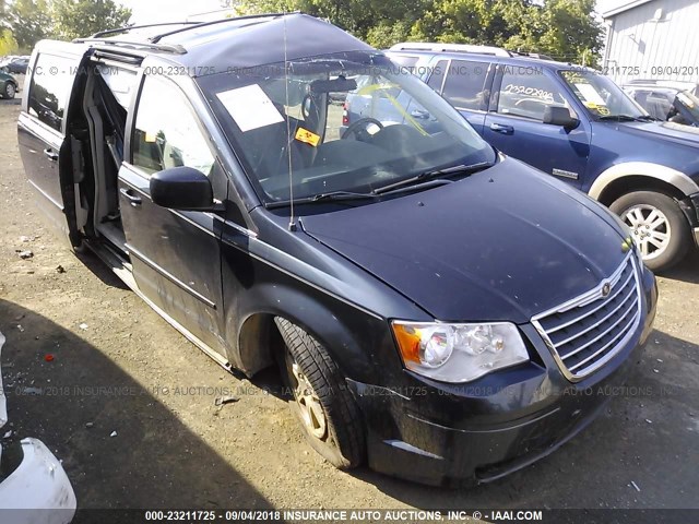 2A8HR54P18R128707 - 2008 CHRYSLER TOWN & COUNTRY TOURING BLUE photo 1