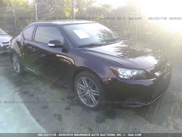 JTKJF5C77D3059990 - 2013 TOYOTA SCION TC 紫色 照片 1