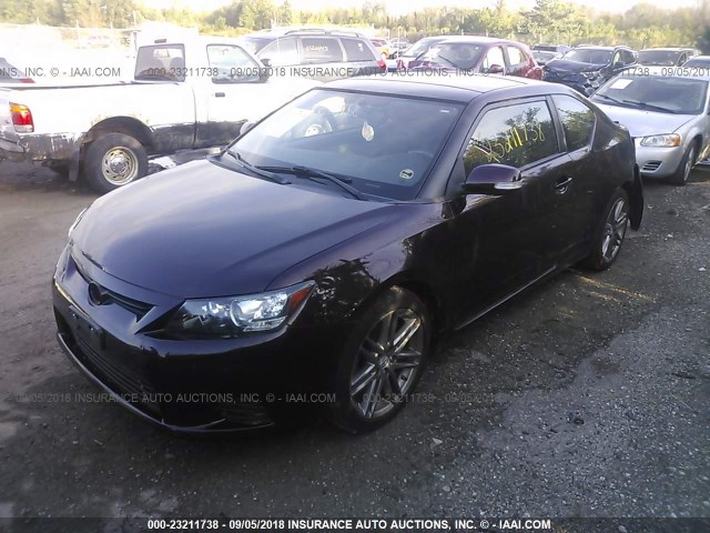 JTKJF5C77D3059990 - 2013 TOYOTA SCION TC 紫色 照片 2