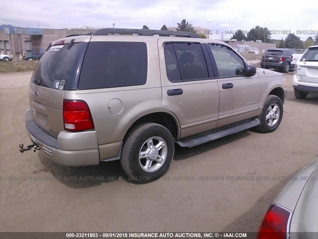 1FMZU73K75UB28961 - 2005 FORD EXPLORER XLT/XLT SPORT/NBX 金色 照片 4