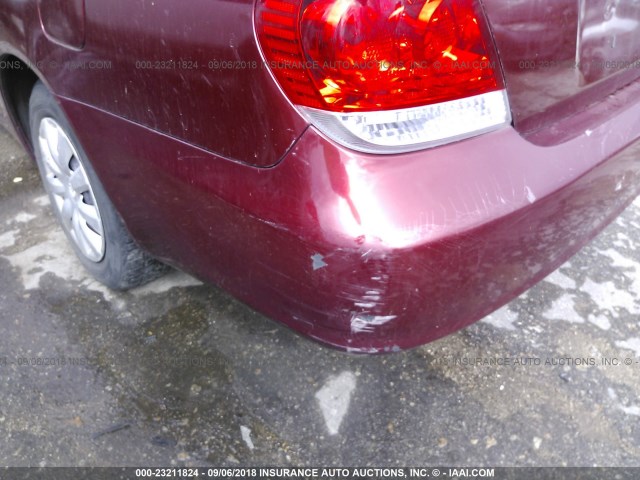 4T1BE32KX5U039488 - 2005 TOYOTA CAMRY LE/XLE/SE Tünd qırmızı foto 6