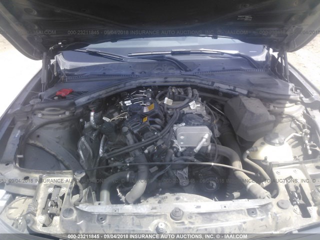 WBA3N3C50EF710654 - 2014 BMW 428 I GRAY photo 10