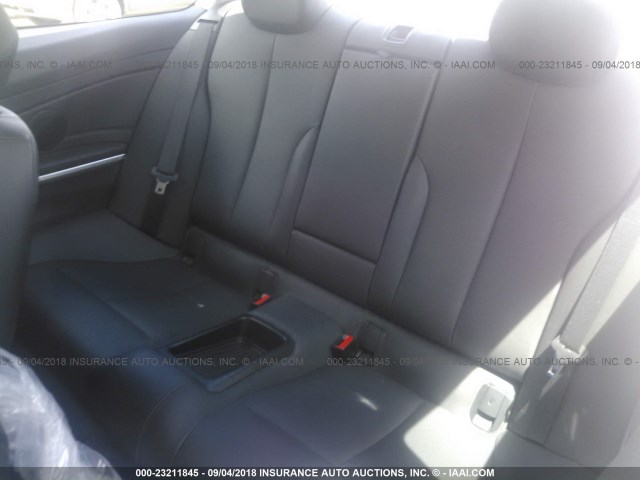 WBA3N3C50EF710654 - 2014 BMW 428 I GRAY photo 8