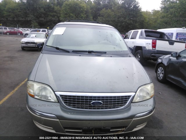 2FMZA53481BC15024 - 2001 FORD WINDSTAR SEL GRAY photo 6