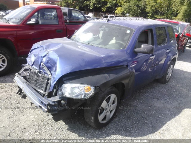 3GNDA13D16S515505 - 2006 CHEVROLET HHR LS Mavi foto 2