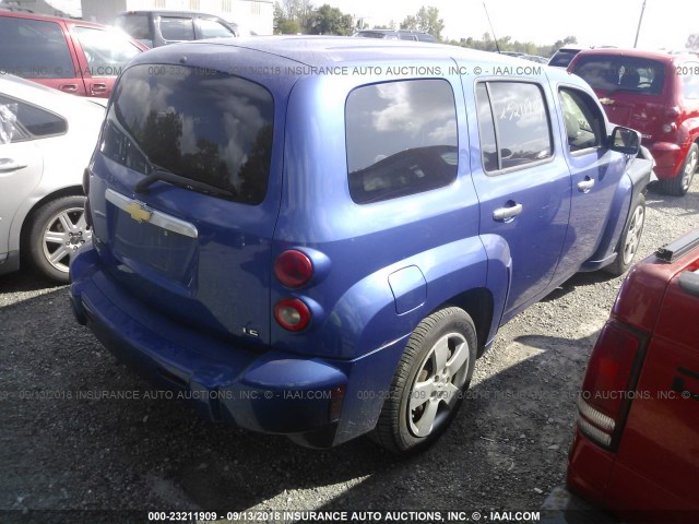 3GNDA13D16S515505 - 2006 CHEVROLET HHR LS Mavi foto 4