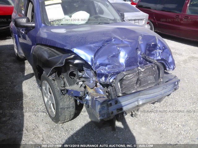 3GNDA13D16S515505 - 2006 CHEVROLET HHR LS Mavi foto 6