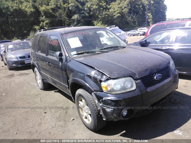 1FMCU941X7KA01823 - 2007 FORD ESCAPE LIMITED BLACK photo 1