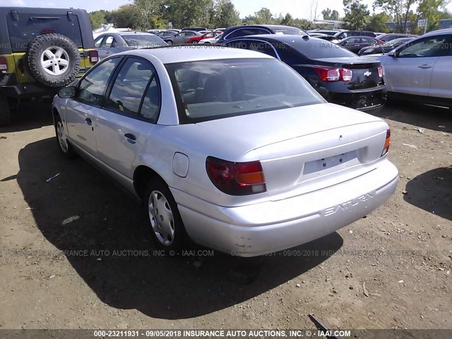 1G8ZH52862Z227055 - 2002 SATURN SL1 SILVER photo 3