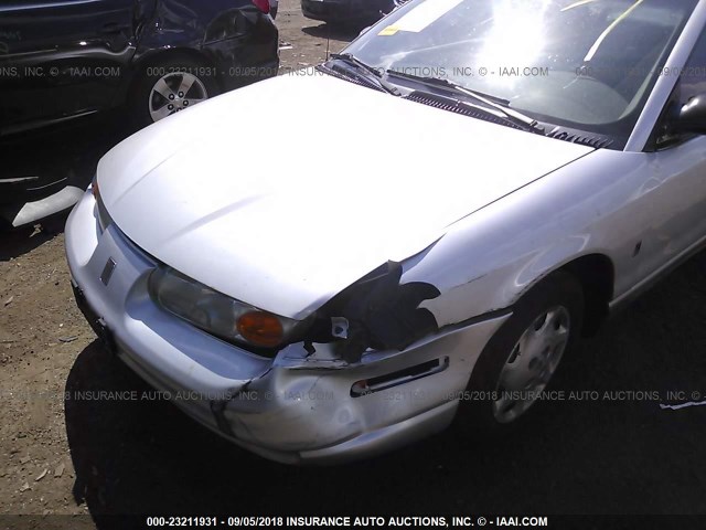 1G8ZH52862Z227055 - 2002 SATURN SL1 SILVER photo 6