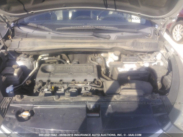 KM8JU3AC8BU194089 - 2011 HYUNDAI TUCSON GLS/LIMITED 银色 照片 10