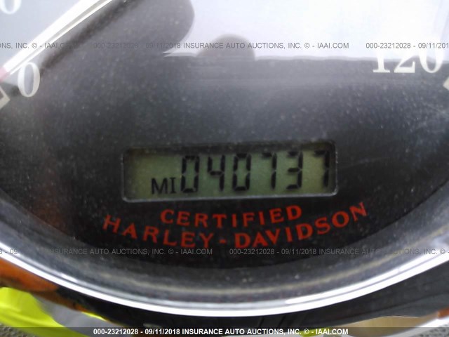 1HD1FBW154Y712637 - 2004 HARLEY-DAVIDSON FLHRI GOLD photo 7