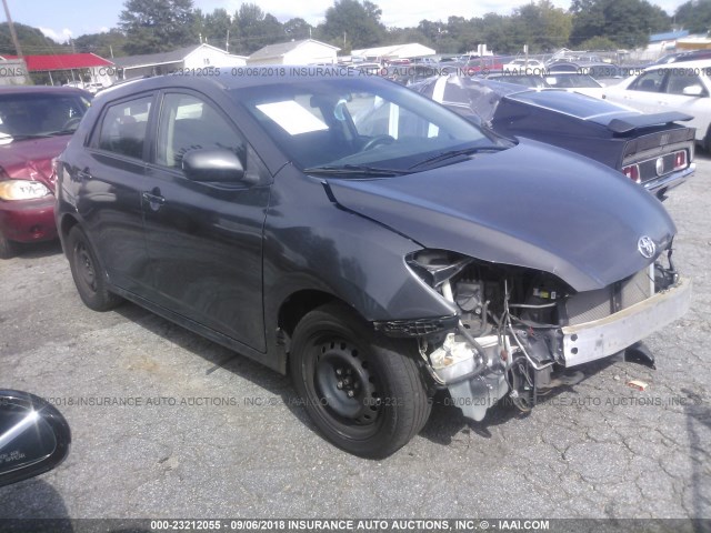 2T1KU4EE3AC328724 - 2010 TOYOTA COROLLA MATRIX  GRAY photo 1