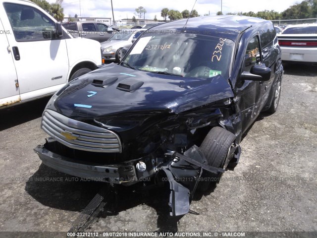 3GCDA05D28S652164 - 2008 CHEVROLET HHR PANEL LT BLACK photo 6