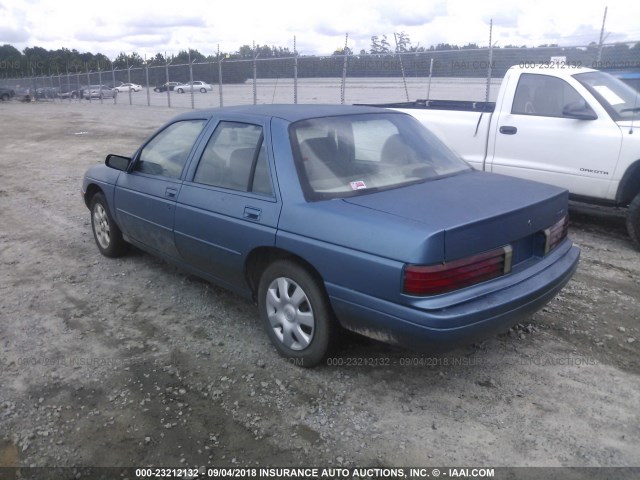 1G1LD5543TY216921 - 1996 CHEVROLET CORSICA BLUE photo 3