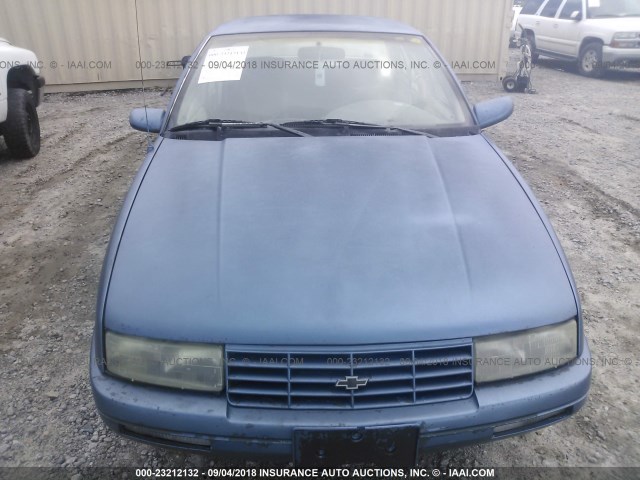 1G1LD5543TY216921 - 1996 CHEVROLET CORSICA BLUE photo 6