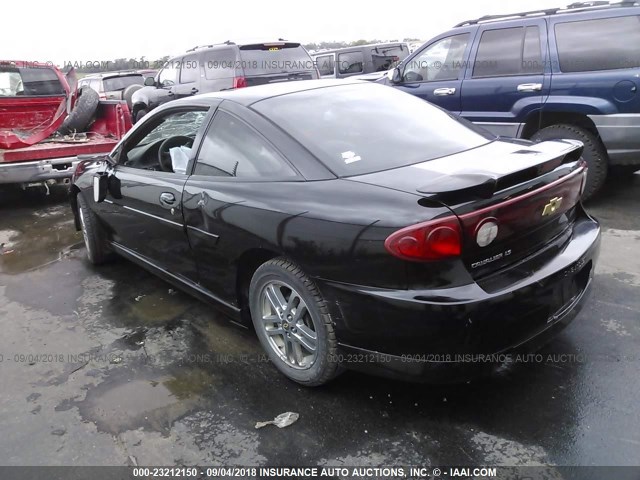 3G1JH12F34S162507 - 2004 CHEVROLET CAVALIER LS SPORT BLACK photo 3