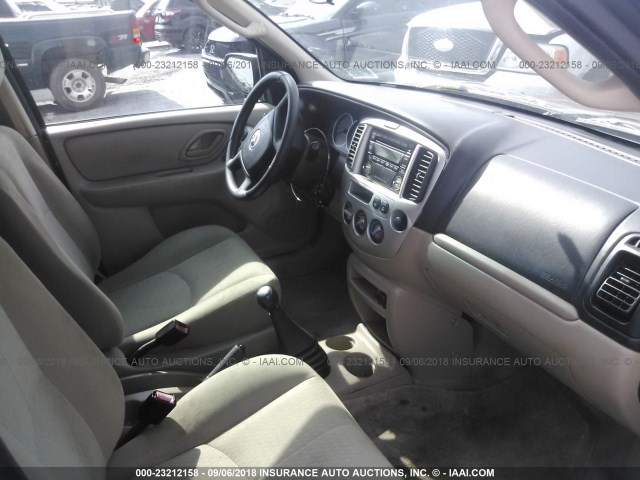 4F2YZ92B14KM10764 - 2004 MAZDA TRIBUTE DX 勃艮第红 照片 5