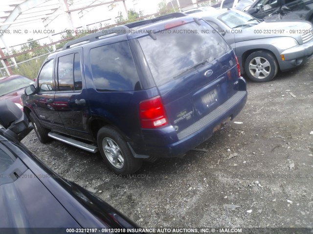 1FMZU73K35UB95590 - 2005 FORD EXPLORER XLT/XLT SPORT/NBX 蓝色 照片 3