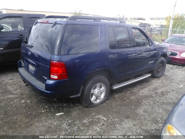 1FMZU73K35UB95590 - 2005 FORD EXPLORER XLT/XLT SPORT/NBX 蓝色 照片 4