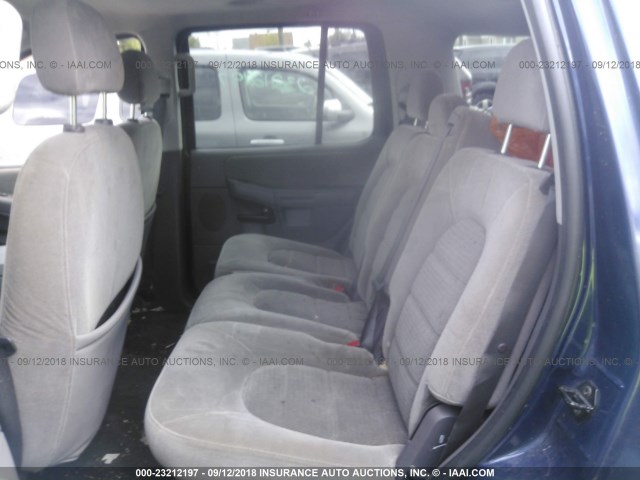 1FMZU73K35UB95590 - 2005 FORD EXPLORER XLT/XLT SPORT/NBX 蓝色 照片 8