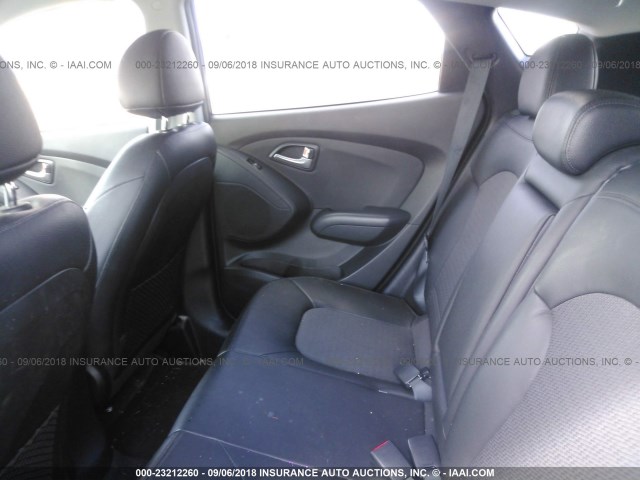 KM8JUCAC1BU238434 - 2011 HYUNDAI TUCSON GLS/LIMITED BLUE photo 8