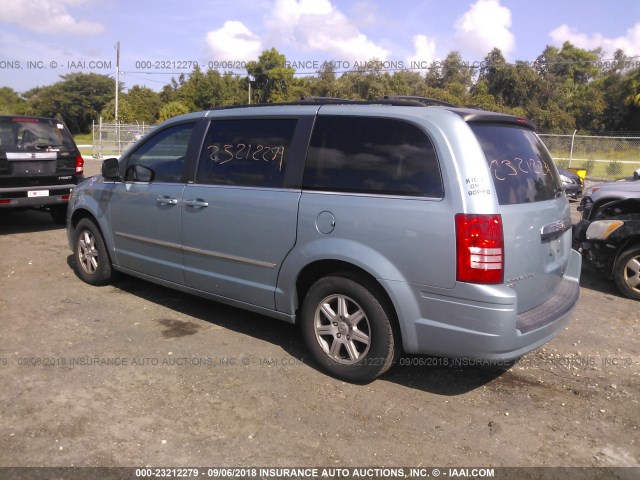 2A4RR8DX5AR427940 - 2010 CHRYSLER TOWN & COUNTRY TOURING PLUS BLUE photo 3