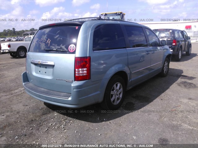 2A4RR8DX5AR427940 - 2010 CHRYSLER TOWN & COUNTRY TOURING PLUS BLUE photo 4