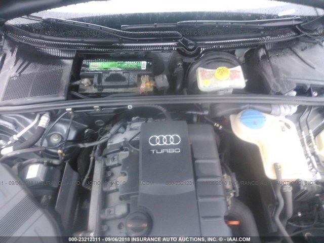 WAUDF78E48A142668 - 2008 AUDI A4 2.0T QUATTRO GRAY photo 10