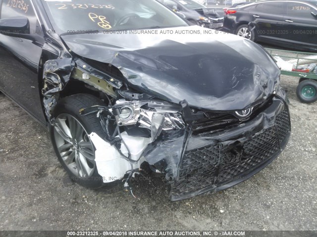 4T1BF1FK6GU167113 - 2016 TOYOTA CAMRY LE/XLE/SE/XSE 黑色 照片 6