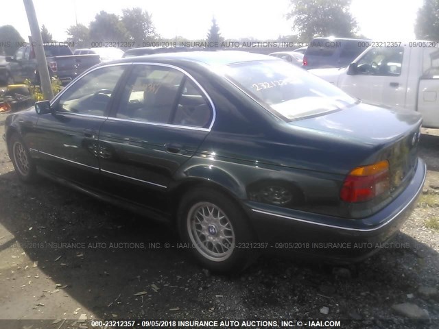 WBADD6321WBW30609 - 1998 BMW 528 I AUTOMATIC GREEN photo 3