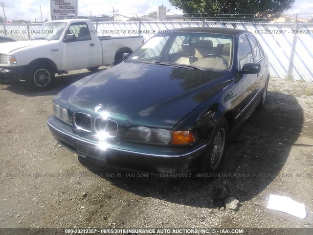 WBADD6321WBW30609 - 1998 BMW 528 I AUTOMATIC GREEN photo 6