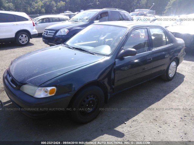 2T1BR12E4XC179303 - 1999 TOYOTA COROLLA VE/CE/LE 绿色 照片 2