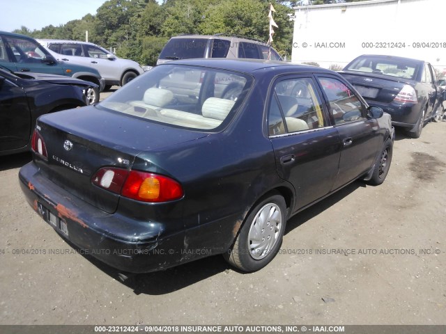 2T1BR12E4XC179303 - 1999 TOYOTA COROLLA VE/CE/LE 绿色 照片 4