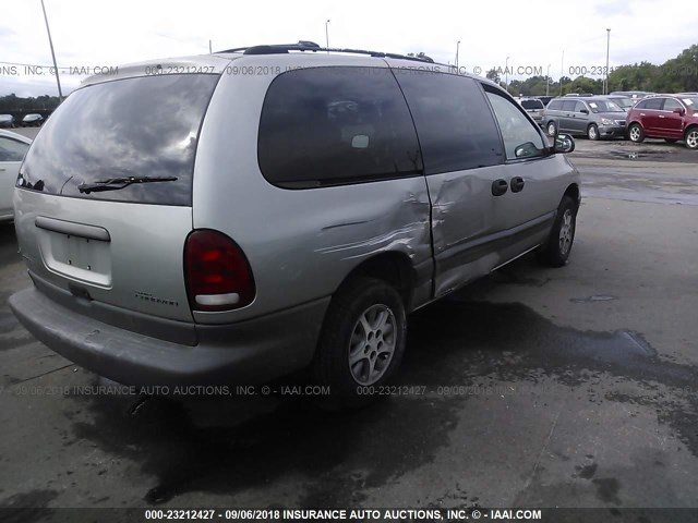 1B4GP44R5TB453269 - 1996 DODGE GRAND CARAVAN SE GRAY photo 4