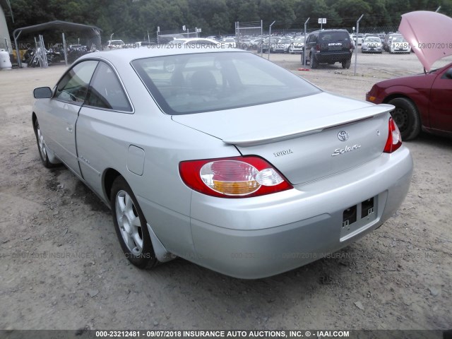 2T1CF28P12C582367 - 2002 TOYOTA CAMRY SOLARA SE/SLE Gümüş foto 3