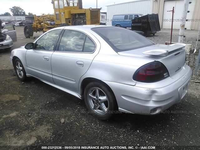 1G2NF52FX3C112136 - 2003 PONTIAC GRAND AM SE1 SILVER photo 3