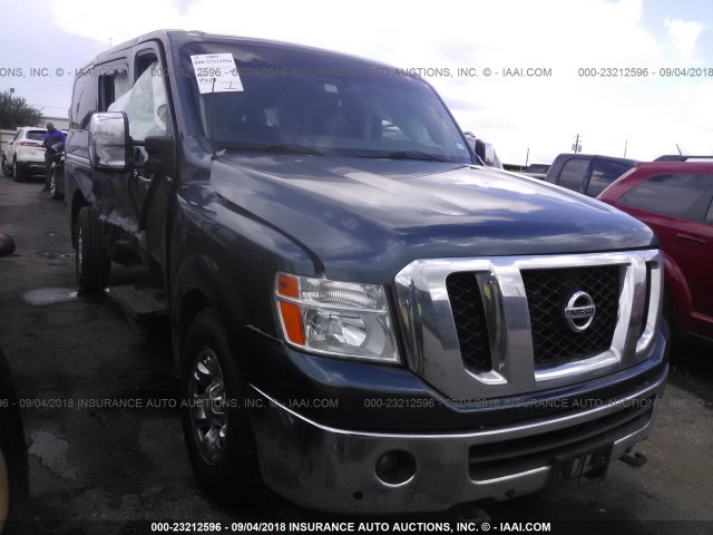 5BZAF0AA0DN201612 - 2013 NISSAN NV 3500/S/SV/SL BLUE photo 1