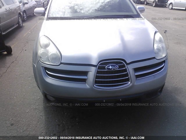 4S4WX85CX64412365 - 2006 SUBARU B9 TRIBECA 3.0 H6/3.0 H6 LIMITED SILVER photo 6