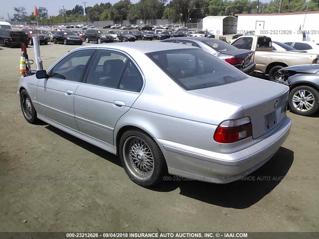 WBADT43491GX24449 - 2001 BMW 525 I AUTOMATIC SILVER photo 3