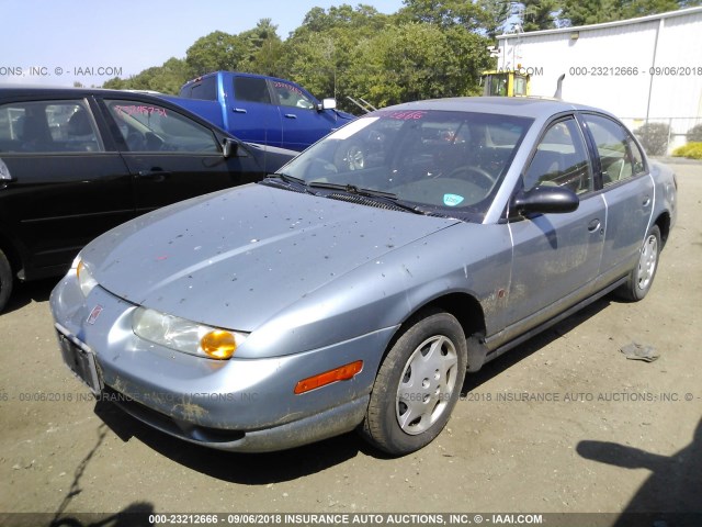 1G8ZH52882Z310468 - 2002 SATURN SL1 BLUE photo 2