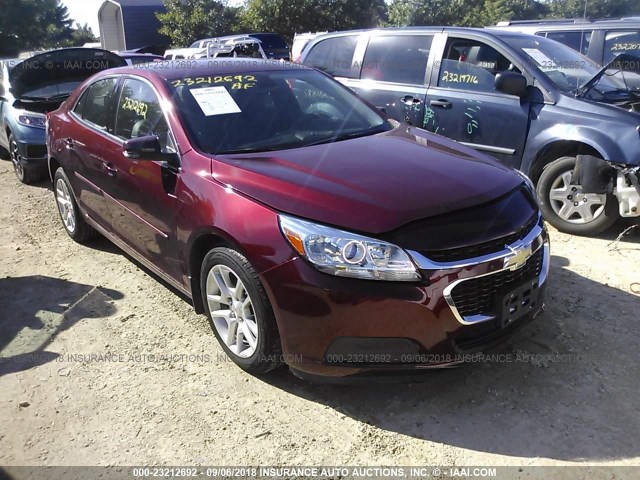 1G11C5SL9FF182280 - 2015 CHEVROLET MALIBU 1LT RED photo 1
