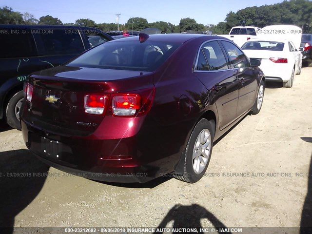 1G11C5SL9FF182280 - 2015 CHEVROLET MALIBU 1LT RED photo 4