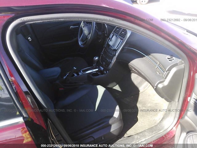 1G11C5SL9FF182280 - 2015 CHEVROLET MALIBU 1LT RED photo 5