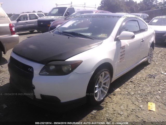JTKDE177260126793 - 2006 TOYOTA SCION TC 白色 照片 2