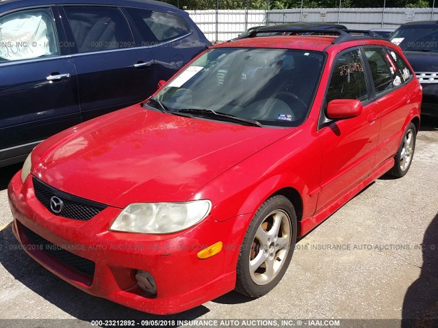 JM1BJ245321482015 - 2002 MAZDA PROTEGE PR5 红色 照片 2