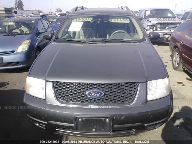 1FMDK06165GA72665 - 2005 FORD FREESTYLE LIMITED GRAY photo 6