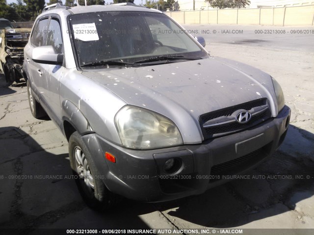 KM8JN12D56U340401 - 2006 HYUNDAI TUCSON GLS/LIMITED SILVER photo 1