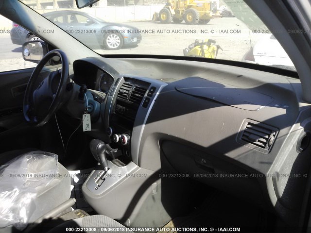 KM8JN12D56U340401 - 2006 HYUNDAI TUCSON GLS/LIMITED 银色 照片 5