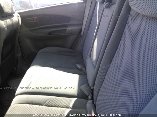 KM8JN12D56U340401 - 2006 HYUNDAI TUCSON GLS/LIMITED 银色 照片 8